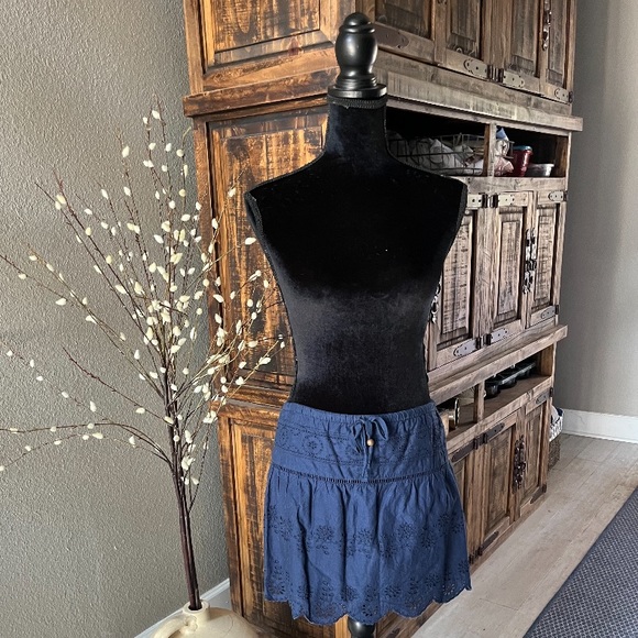 NWOT Aerie Eyelet Skirt - Picture 2 of 9